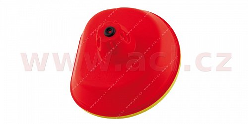vrchní kryt vzduchového filtru Honda, RTECH (červeno-žlutý)